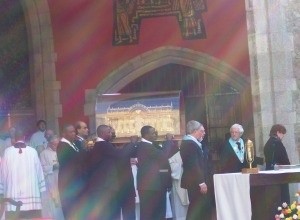 Opactwo Karmelitów w Aylesford  Św. Tereska w Anglii