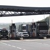 Wjazd na płatny odcinek autostrady Katowice-Karaków