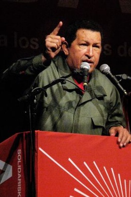 Chavez oskarża USA 