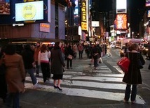 Powitano nowy rok na Times Square