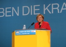 Merkel przerażona