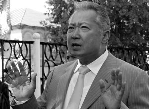 Prezydent Kirgistanu Kurmanbek Bakijew