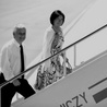 Para prezydencka wsiada na pokład samolotu