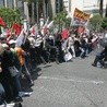 Demonstracje w Atenach i Salonikach
