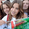 Młodzież portugalska podczas spotkania z papieżem