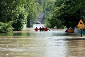 Ewakuacje pod Płockiem