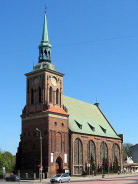 Gdańsk: Iluminacja kościoła św. Barbary