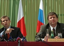 Krzysztof Kwiatkowski i Aleksander Konowałow