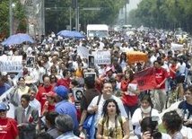Meksyk: Dziennikarze demonstrują