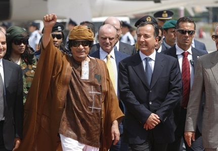 Berlusconi, Kadafi i prawa człowieka