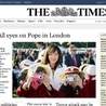 Brytyjska prasa pozytywnie o papieskiej wizycie