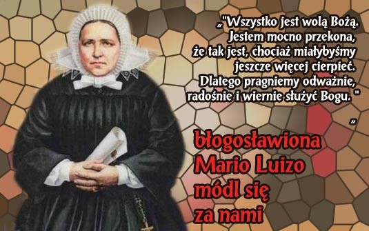 błogosławiona Maria Luiza Merket