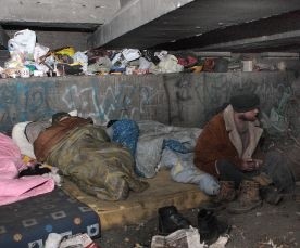Pielgrzymka bezdomnych na Jasną Górę