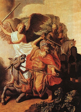 Balaam i jego oślica