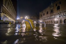 Wysoka woda zalała Wenecję
