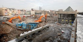 Katowice: Nieprzejezdny plac Szewczyka