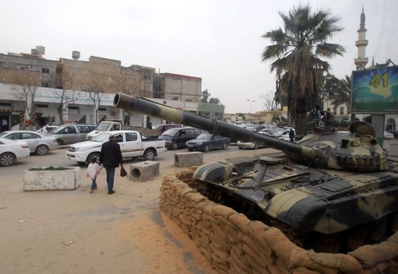 Libia: Siły rządowe bombardują Misratę