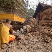 Birma: 75 ofiar trzęsienia ziemi