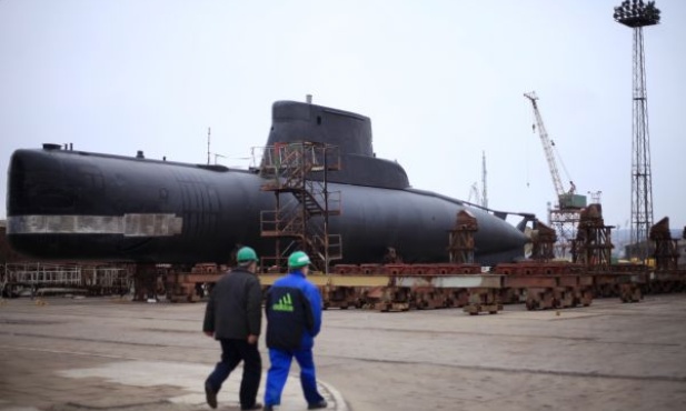 Gdynia: Wiec w Stoczni Marynarki Wojennej