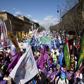 50 tysięcy związkowców na ulicach Budapesztu 