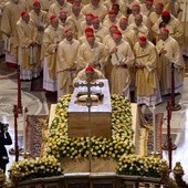 Ciało Jana Pawła II w kaplicy św. Sebastiana