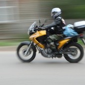Pielgrzymi-motocykliści w Wadowicach