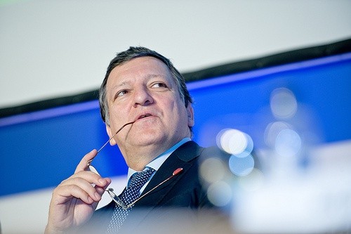 Barroso nie mógł podejść do papieża