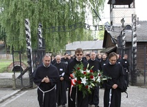 Franciszkanie na pobycie studyjnym w Auschwitz 