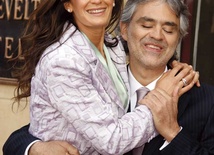 Andrea Bocelli  z żoną Veronicą