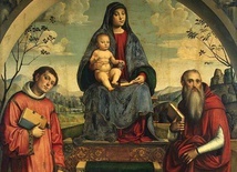Francesco Francia, „Madonna z Dzieciątkiem i świętymi Wawrzyńcem i Hieronimem”
