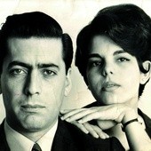 Mario Vargas Llosa wraz z żoną Patrycją w 1967 roku.