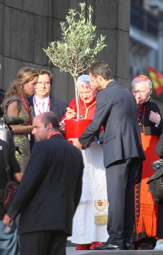 Papież i młodzież w Madrycie