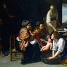 Artemisia Gentileschi, „Narodziny św. Jana Chrzciciela”.
