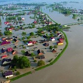 Wisła w okolicach Sandomierza, 20 maja 2010 r.