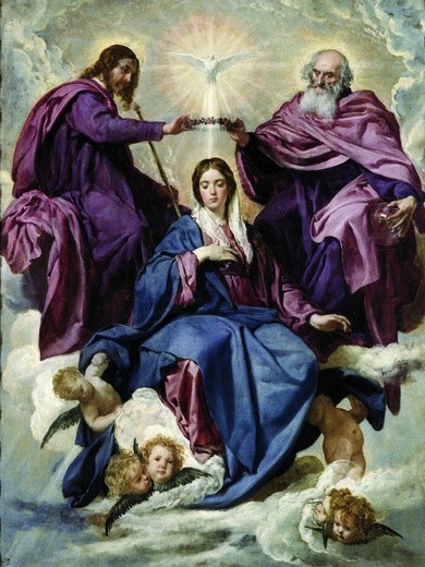 Diego Rodríguez de Silva y Velázquez, „Koronacja Maryi”