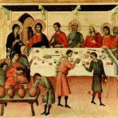 Duccio di Buoninsegna, "Wesele w Kanie"