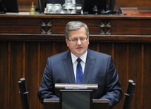 Prezydent w Sejmie 