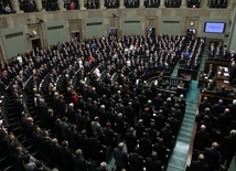 Pierwszy dzień nowego Sejmu