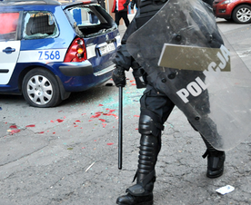 Zaatakował fotoreportera na M. Niepodległości. Jest zatrzymany