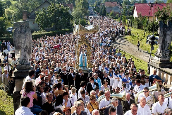 Procesja „Zaśnięcia Maryi”  w Kalwarii Zebrzydowskiej