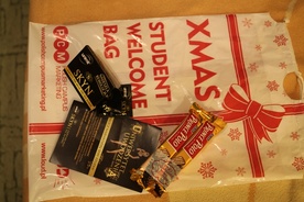 "Święty Mikołaj" z kondomami