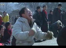 Łzy po śmierci Kim Dzong Ila