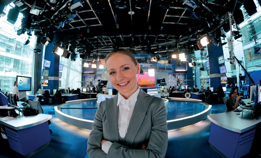 Brygida Grysiak, dziennikarka telewizyjna