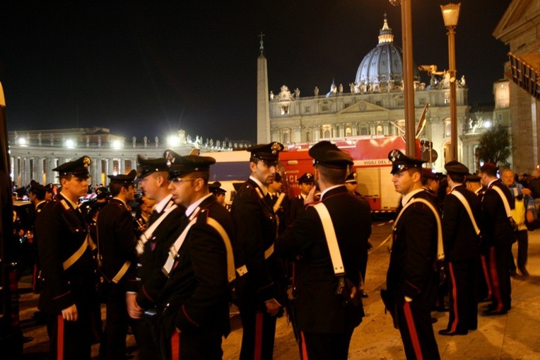 Papież do włoskiej policji