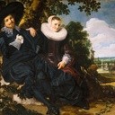 Frans Hals (1581–1666),  „Małżonkowie Isaak Massa i Beatrix van der Laen”, 1622, Rijksmuseum Amsterdam 