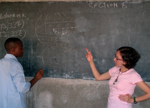 Jolanta Kazak, nauczycielka matematyki w Tanzanii 