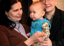 Rodzina Anny i Mariana Kudełków