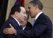 Hosini Mubarak i Barack Obama