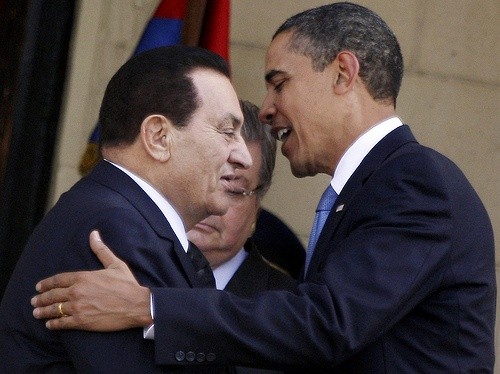 Hosini Mubarak i Barack Obama