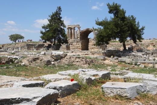 Ruiny w Koryncie